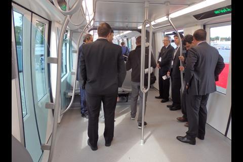 Bombardier Innovia 300 monorail for Riyadh's King Abdullah Financial District.